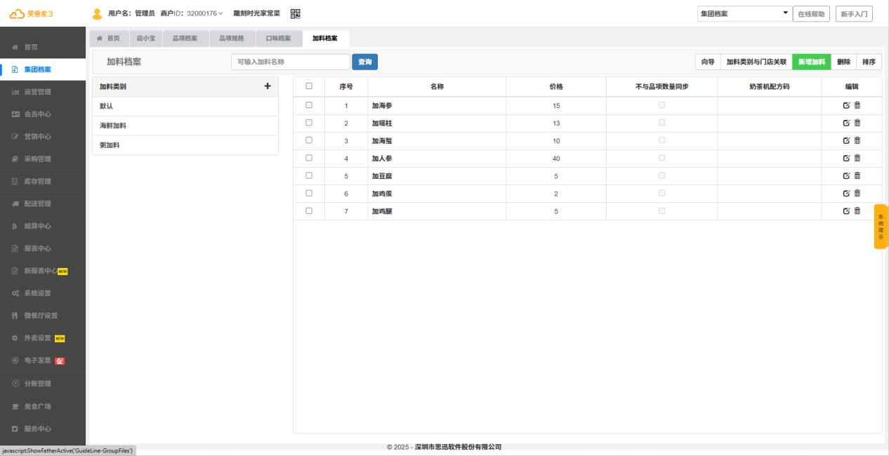 加料
